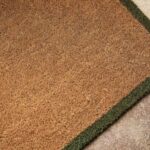coir doormat with border (double) moss