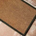 coir doormat with border (small) moss