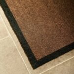 coir doormat with border (large) moss