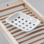 enamel soap dish