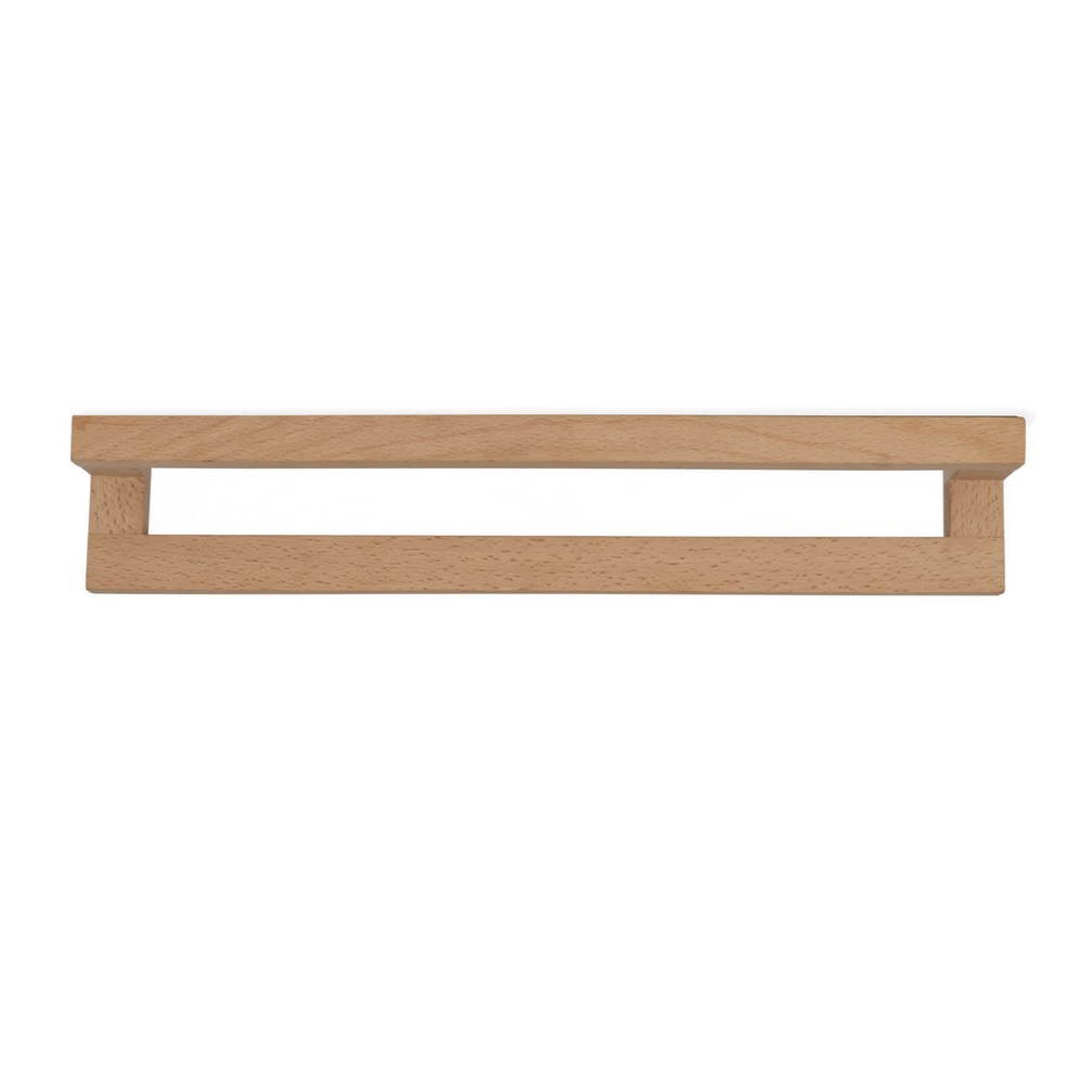 beech wood towel rail