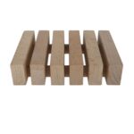 beech wood soap dish
