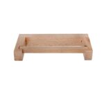 beech wood toilet roll holder