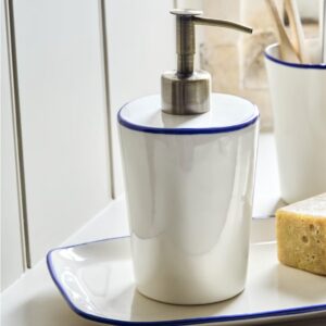 earthenware soap pump