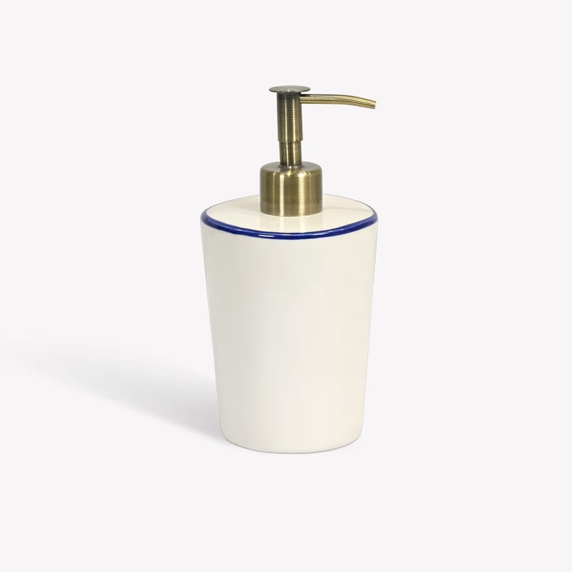 earthenware soap pump